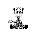 Sticker perete Girafa 3