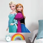 Sticker perete Frozen Elsa si Ana