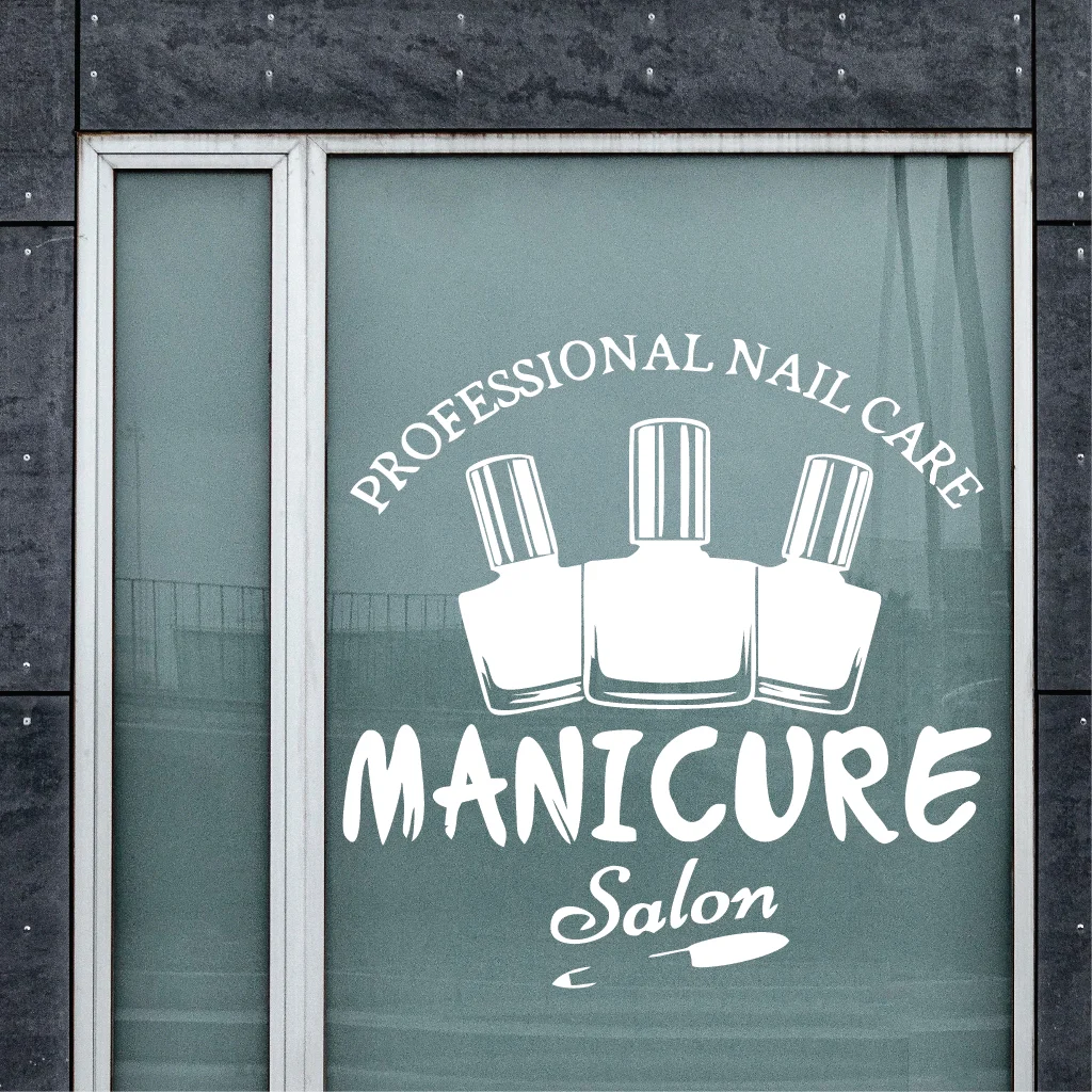 Sticker Salon Manichiura Sticker Salon Manichiura
