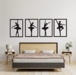 Sticker perete Balerine - imagine 3