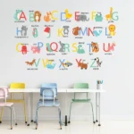 Sticker de perete cu Litere