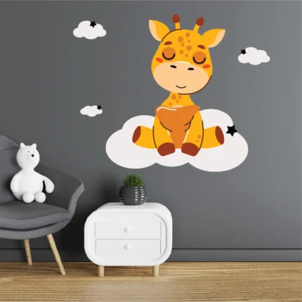 Sticker perete Girafa