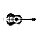 Sticker perete Chitara