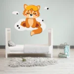 Sticker perete Vulpe