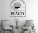 Sticker salon infrumusetare Nail studio 2