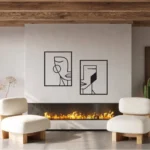 Sticker perete Geometric Face