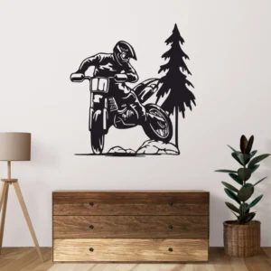 Sticker perete Motocicleta