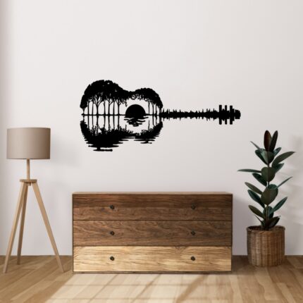 Sticker perete Chitara