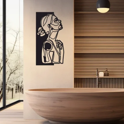 Sticker perete Woman