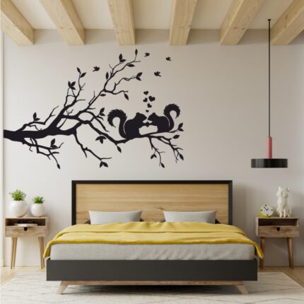 Sticker perete Veverite