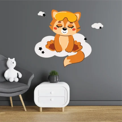 Sticker perete Vulpe