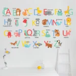 Sticker de perete cu Litere