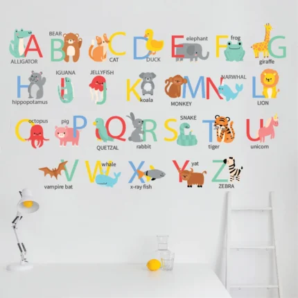 Sticker de perete cu Litere