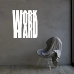 Sticker perete Workhard