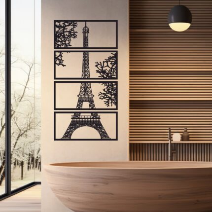 Sticker perete Eiffel