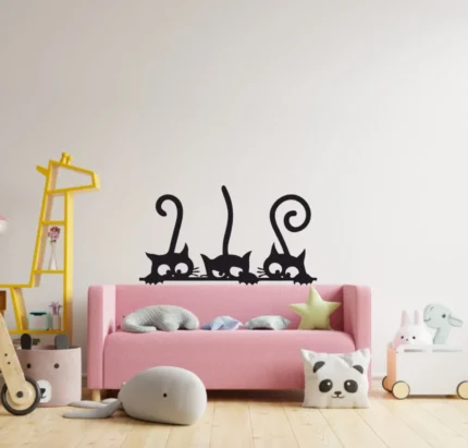 Sticker perete Pisicute