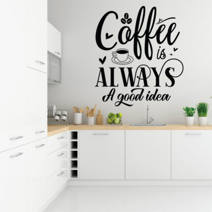 Sticker perete Coffee