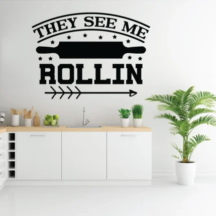 Sticker bucatarie Rollin