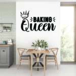 Sticker bucatarie Baking Queen