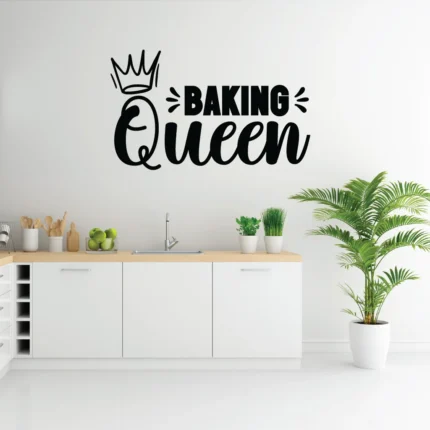 Sticker bucatarie Baking Queen
