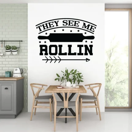 Sticker bucatarie Rollin