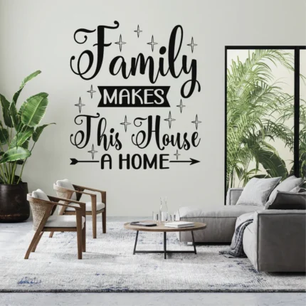 Sticker perete Family