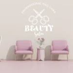 Sticker Salon Beauty Salon Nails
