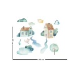 Sticker perete copii Peisaj