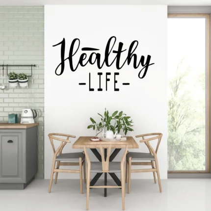 Sticker perete Healthy Life