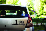 Sticker masina Baby on Board 3 - imagine 2