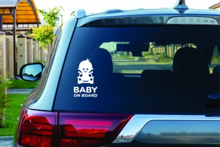 Sticker masina Baby on Board 6