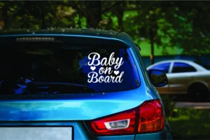 Sticker masina Baby on board