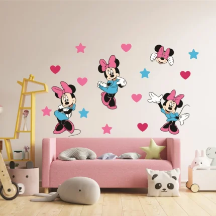 Stickere cu Minnie Mouse