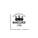 Sticker Salon Manichiura