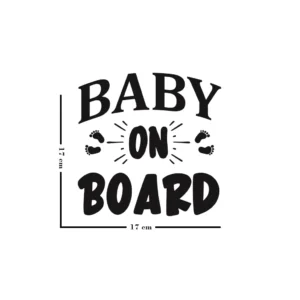 Sticker masina Baby on Board 2