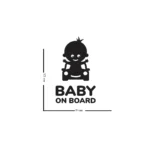 Sticker masina Baby on Board 6