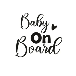 Sticker masina Baby on Board 9