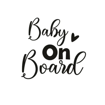 Sticker masina Baby on Board 9