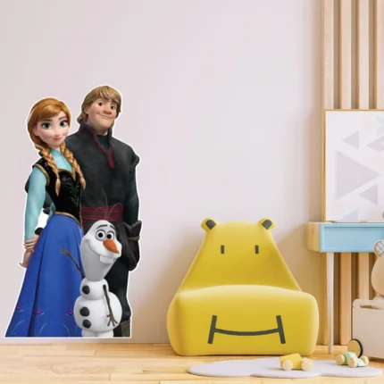 Sticker Frozen Ana Kristoff Olaf 2