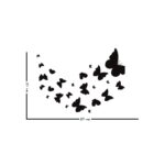 Sticker perete Fluturi - imagine 5