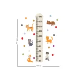 Sticker Masuratoare inaltime Pisicute