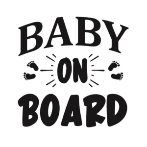 Sticker masina Baby on Board 2