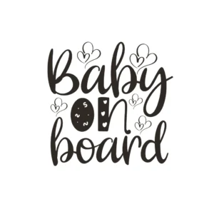 Sticker masina Baby on Board 4