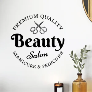 Sticker salon Beauty