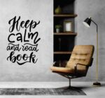 Sticker perete Keep Calm and Read a Book - imagine 2