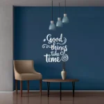 Sticker perete birou Good Things
