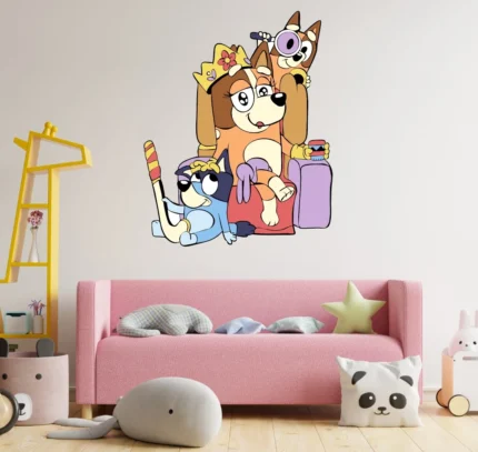 Sticker perete copii Bluey