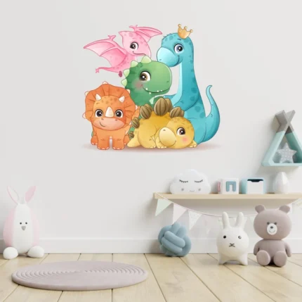Sticker perete Dinozauri