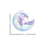 Sticker perete copii cu Unicorn