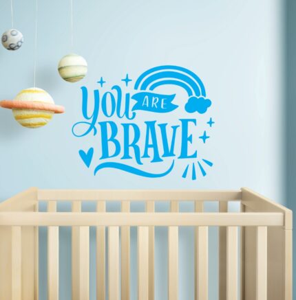 Sticker perete Brave